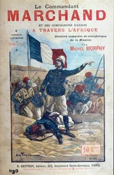 Portada de una historia de la Misión Marchand a través de África por Michel Morphy